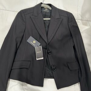 Black Versace women’s blazer